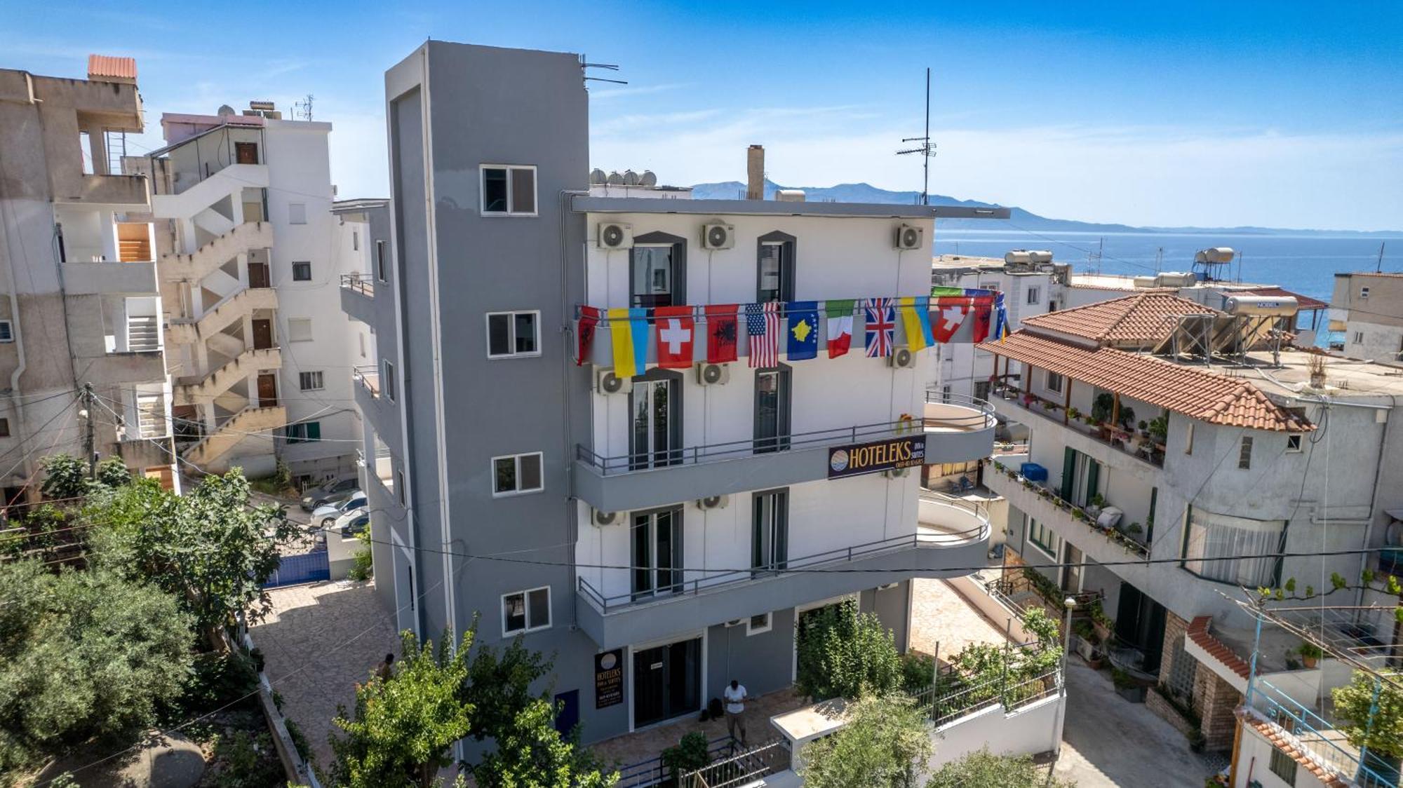 Hoteleks Inn & Suites Sarandë Exterior foto